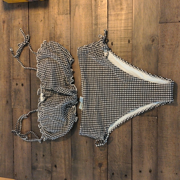 aerie Other - NWT Aerie gingham bikini